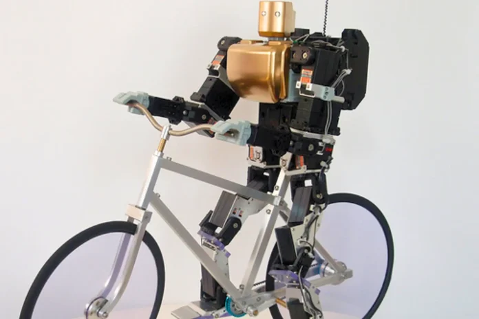 Bicycle Riding Robot